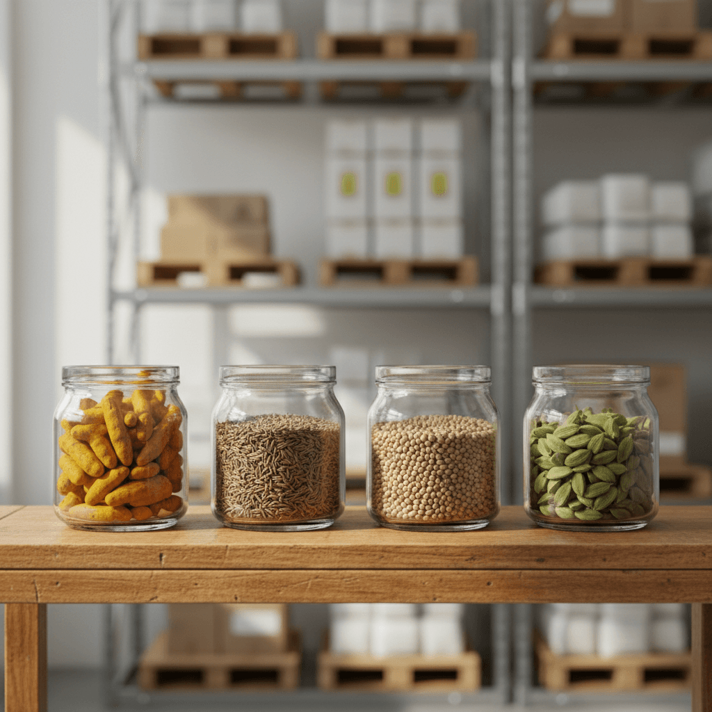 Spices selection